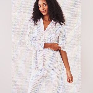 Roller Rabbit Disco Hearts Pajama Set